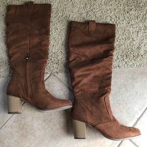 Maurice’s Faux Suede Boots ✨NWOT✨